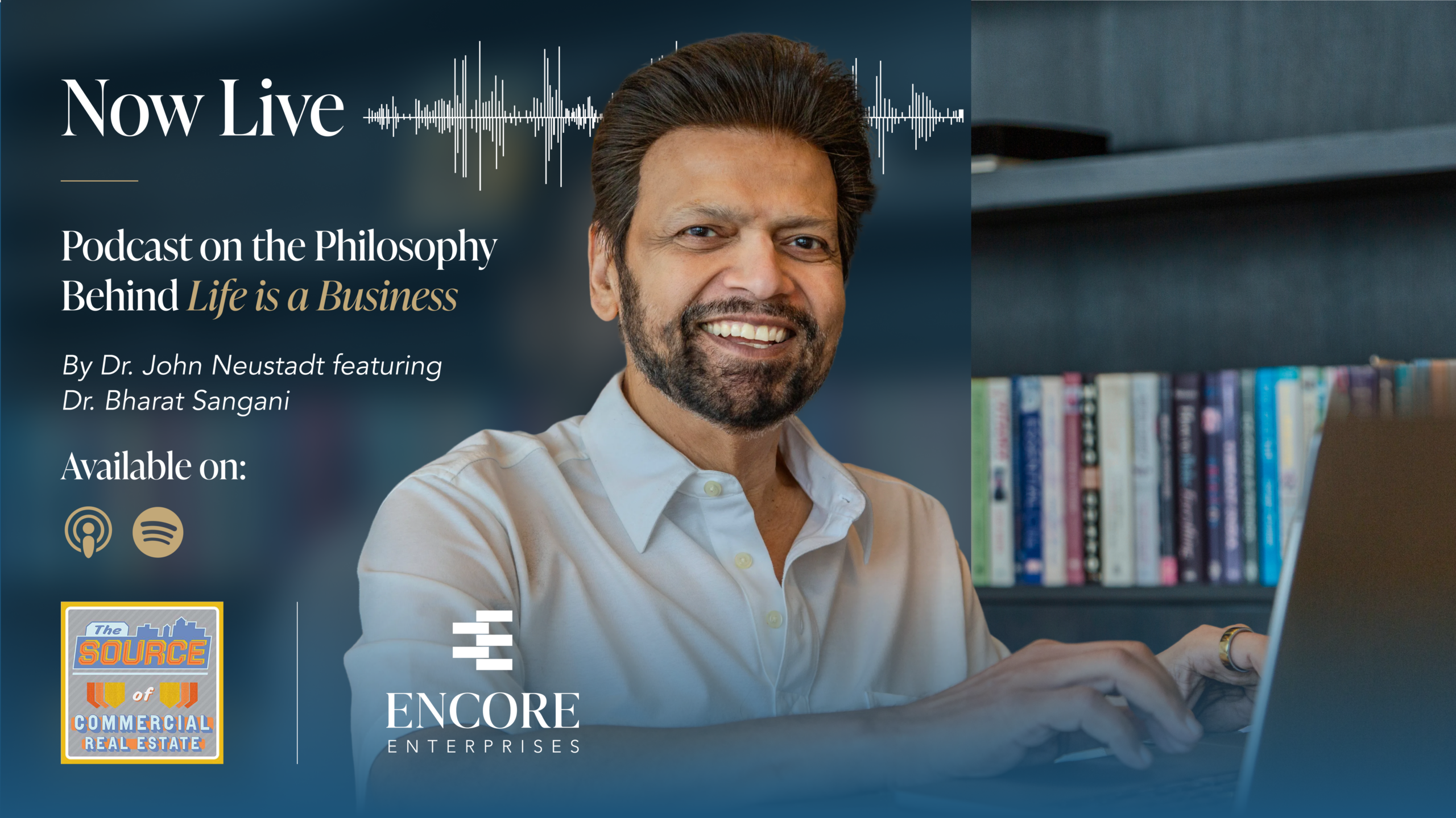 Now Live: Dr. Bharat Sangani’s Lessons from Building a $2B+ Portfolio